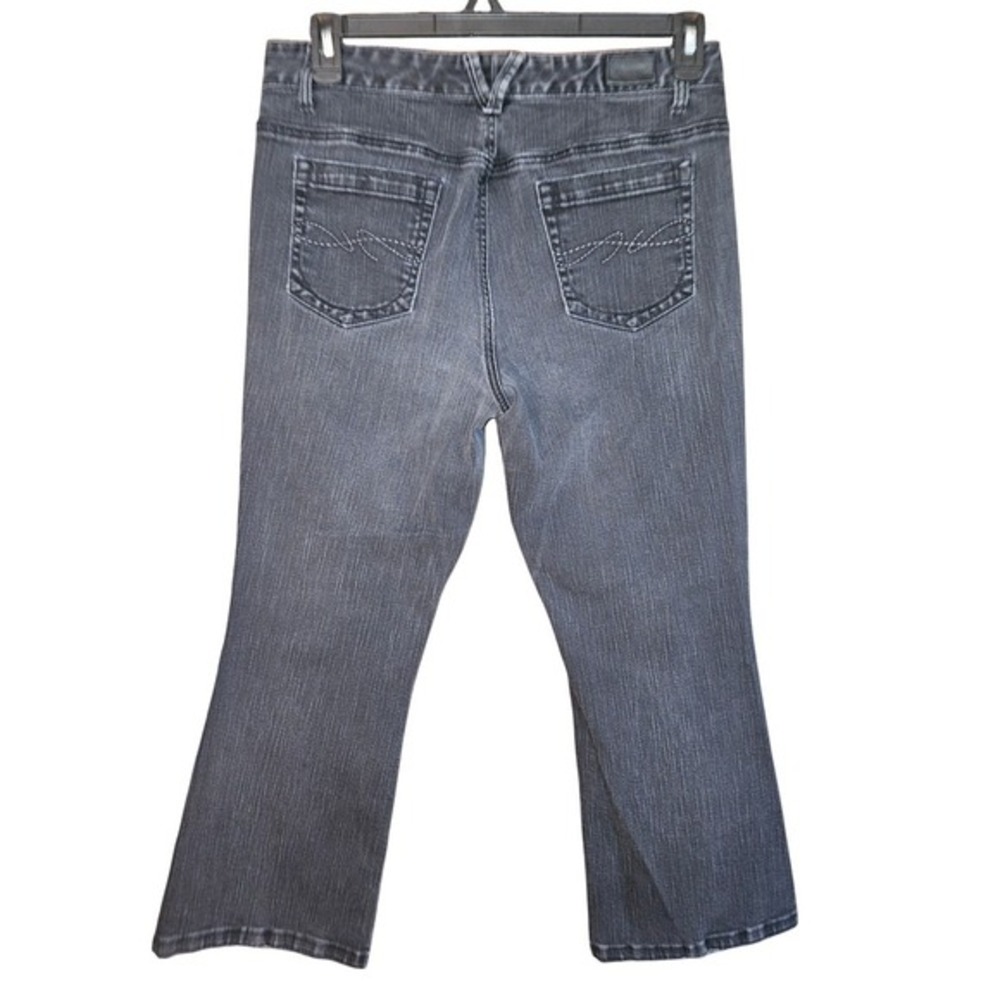 Tommy Hilfiger Hope Bootcut Jeans‎ Womens 12A Faded Black Stretch Denim Pants
